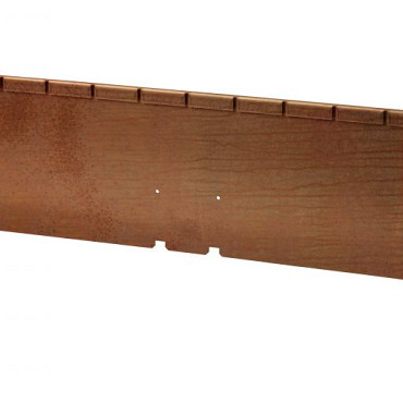 Kantopsluiting Single Flex 300x10cm Corten