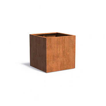 CARREZ met bodem 1000x1000x1000mm Corten (CA5)