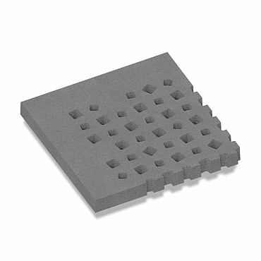 Artistone  Oud Hollands Weave Buitenhoek 100x100x10cm Antraciet