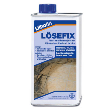 Lithofin LÖSEFIX Was- en olieverwijderaar 1 liter