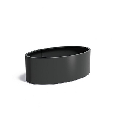 ELLIPSE met bodem 2000x1200x600mm Aluminium (AEL3)