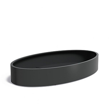 ELLIPSE met bodem 2800x1600x400mm Aluminium (AEL2)