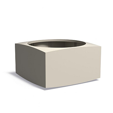 NOOA 1400x1400x800mm Aluminium (ANO7)