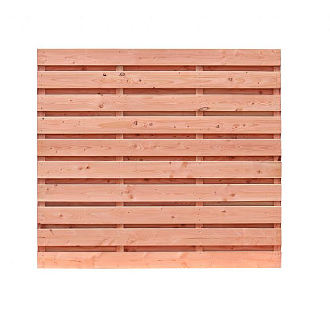 Douglas geschaafd plankenscherm 19-planks 16 mm, 194 x 180 x 4,8 cm, onbehandeld