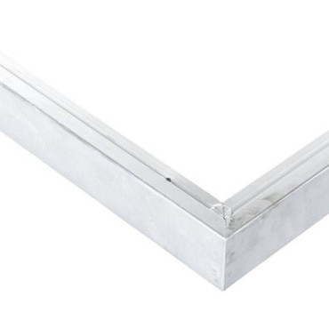 Aluminium daktrimset recht tbv Platdak maximale dakmaat 400x400cm