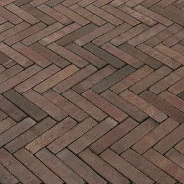 Gebakken dikformaat 80 mm Vredepeel strak