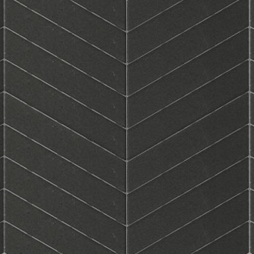 Visgraatsteen Romano Punto 40x8x8cm Nero | OP=OP