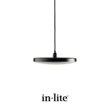 Hanglamp Disc Pendant Ø 200 mm Black