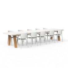 One To Sit Colla Dining 4000x1000x760mm (TC400)