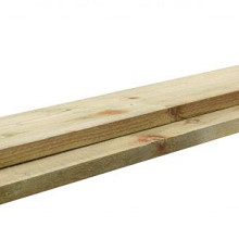 Midden-Europees vuren fijnbezaagde Plank 1,9x20,0x180cm groen geïmpregneerd