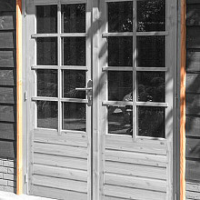 Douglas stelkozijn universeel tbv Enkele of dubbele deur onbehandeld