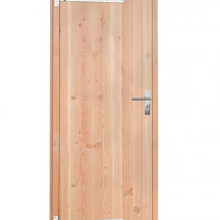 Douglas Enkele dichte deur inclusief kozijn linksdraaiend 90x201cm onbehandeld