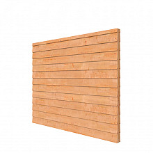 Douglas wandpakket t.b.v. dubbelzijdige wand Comfort/DHZ 278,5x224 cm, onbehandeld.