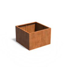 CARREZ zonder bodem 1200x1200x800mm Corten (CAW4.1)