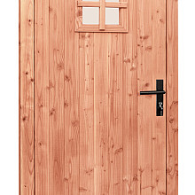 Redvision enkele 1-ruits deur inclusief kozijn, linksdraaiend, 90x201 cm