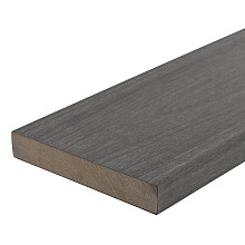 Kantplank WPC 22,5x138mm Fiberdeck Premium | massief | Dark Grey 300cm