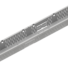 ACO Highline gootelement verzinkt staal incl. 2 koppelstukken L=2000mm, H=50mm