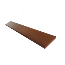 Thermovision Ayous geschaafde plank 1,8 x 13,5 x 245 cm, thermisch gemodificeerd.