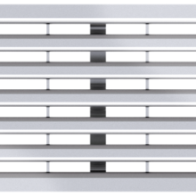 Langsprofielrooster verzinkt staal L=1000mm tbv. ACO Hexaline, Euroline en Highline