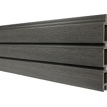 WPC Fence Board Boston Modern 21x160mm L-178cm | Dark Grey