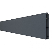 Alu Fence Board Boston Opal 21x160mm L-178cm | RAL7016
