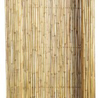 Bamboescherm op rol 180x180cm gelakt