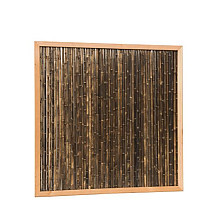Bamboescherm in frame 186x186cm