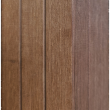 Paal Bangkirai 120x120mm V-groeven Premium P510 | 305cm