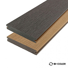 WPC 22,5x210mm Fiberdeck Vintage Bi-Color Lunar Grey / Cedar 500 cm