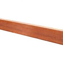 Hardhouten Angelim Vermelho regel, 4-zijdig glad geschaafd 4,5x7,0x250cm
