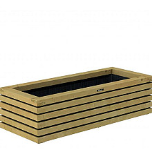 Bloembak Elan 120 Excellent, 120x50x30cm groen geïmpregneerd