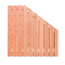 Douglas geschaafd Afbouwscherm 21-planks 16mm 180x180/90cm tbv betonsysteem onbehandeld
