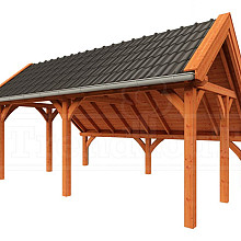 Kapschuur de Hoeve XL 6350x4400x3750mm (bxdxh)