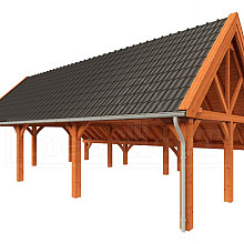 Kapschuur de Hofstee XXL 11450x7200x5000mm (bxdxh)