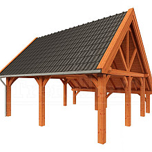 Kapschuur de Hofstee XXL 6550x7200x5000mm (bxdxh)