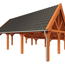 Kapschuur de Hofstee XXL 9500x7200x5000mm (bxdxh)