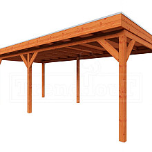 Buitenverblijf Casa 6600x3300x2600mm (bxdxh)