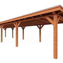 Buitenverblijf Florence 14800x4250x2600mm (bxdxh)