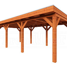 Buitenverblijf Mensa 7400x4000x2600mm (bxdxh)