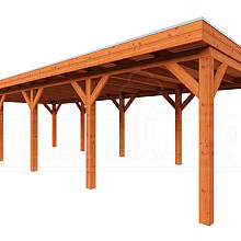 Buitenverblijf Mensa 9800x4000x2600mm (bxdxh)