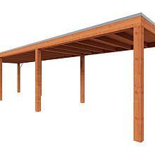 Buitenverblijf Palermo 10150x2550x2450mm (bxdxh)