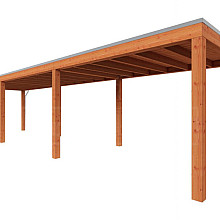 Buitenverblijf Palermo 10800x2550x2450mm (bxdxh)