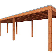 Buitenverblijf Palermo 10800x3100x2450mm (bxdxh)