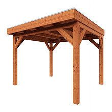 Buitenverblijf Refter XL 3100x3400x2600mm (bxdxh)