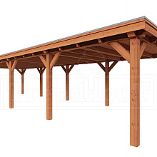 Buitenverblijf Siena 12200x4150x2500mm (bxdxh)