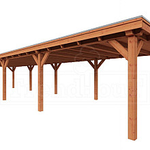 Buitenverblijf Siena 14700x4150x2500mm (bxdxh)