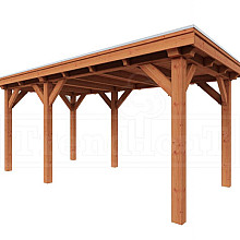 Buitenverblijf Siena 5300x3000x2500mm (bxdxh)