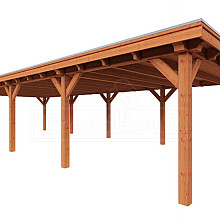 Buitenverblijf Toscane 12300x5450x2600mm (bxdxh)