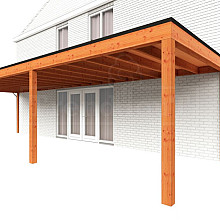 Aanbouwveranda Modena 10800x3650x2700mm (bxdxh)