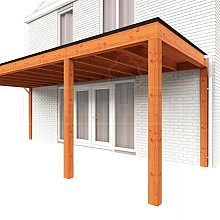 Aanbouwveranda Modena 7200x3000x2700mm (bxdxh)